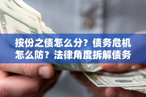 北京按份之债怎么分？债务危机怎么防？法律角度拆解债务分配与风险自保指南