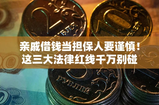 北京亲戚借钱当担保人要谨慎！这三大法律红线千万别碰
