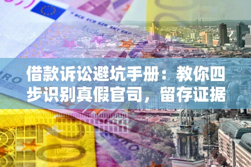 北京借款诉讼避坑手册：教你四步识别真假官司，留存证据不踩雷