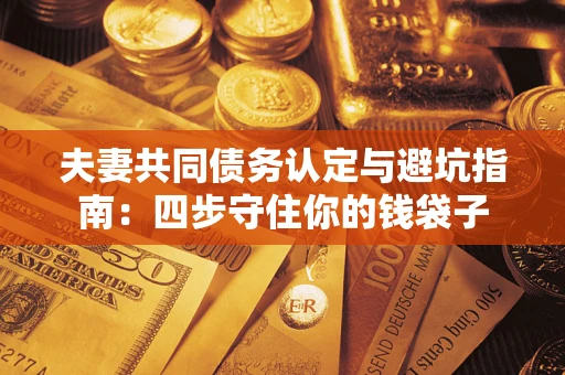北京夫妻共同债务认定与避坑指南：四步守住你的钱袋子